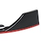 Spec-D Tuning 19-20 Mercedes Benz W205 Front Bumper Lip Glossy Black With Red Trim LPF-BW20519GB-RD-PQ - alternate 6